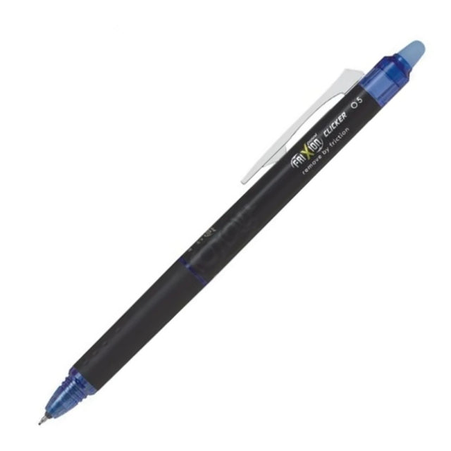 Roller Pilot Frixion Clicker BLRT-FRP5-L, 0.5mm, retractabil, cu guma de sters