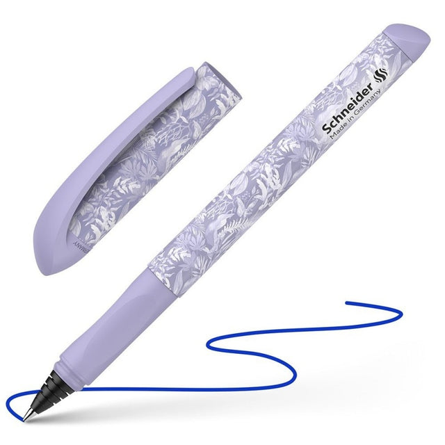 Roller Schneider Voice, 0.8mm, grip ergonomic, liliac, 187164
