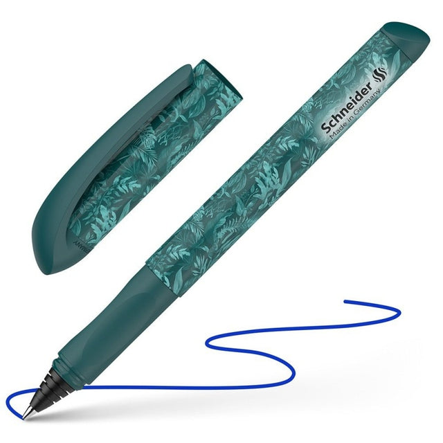 Roller Schneider Voice, 0.8mm, grip ergonomic, verde inchis, 187165