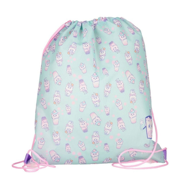 Rucsac cu snur pentru copii Starpak BubbleTea, 38.5x33cm, 550821