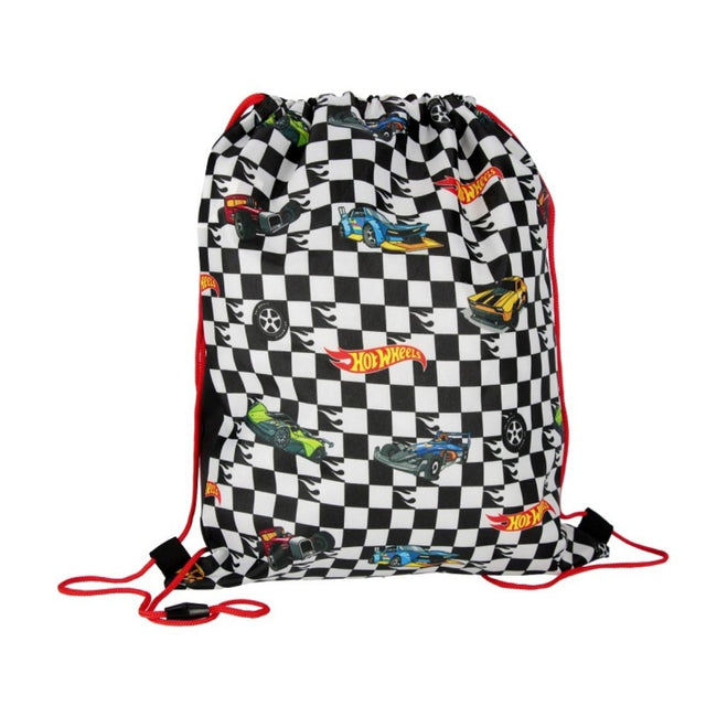 Rucsac cu snur pentru copii Starpak Hot Wheels, 38.5x33cm, 550838