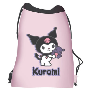 Rucsac cu snur pentru copii St.Majewski Kuromi Pink, 694165