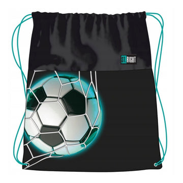 Rucsac cu snur pentru copii St.Majewski Neon Football, 681196