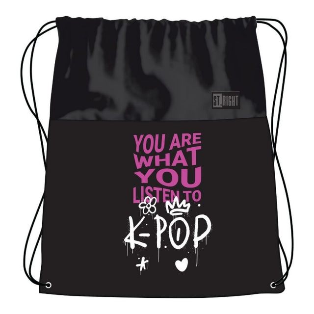 Rucsac cu snur pentru copii St.Majewski St. Right K-POP Rhythm, 301162