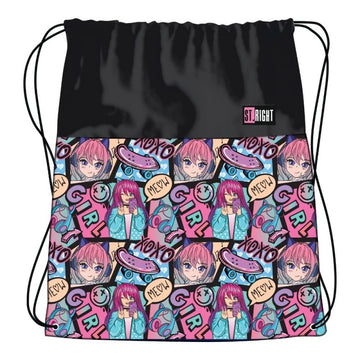 Rucsac cu snur pentru copii St.Majewski St. Right Manga Girl, 301131