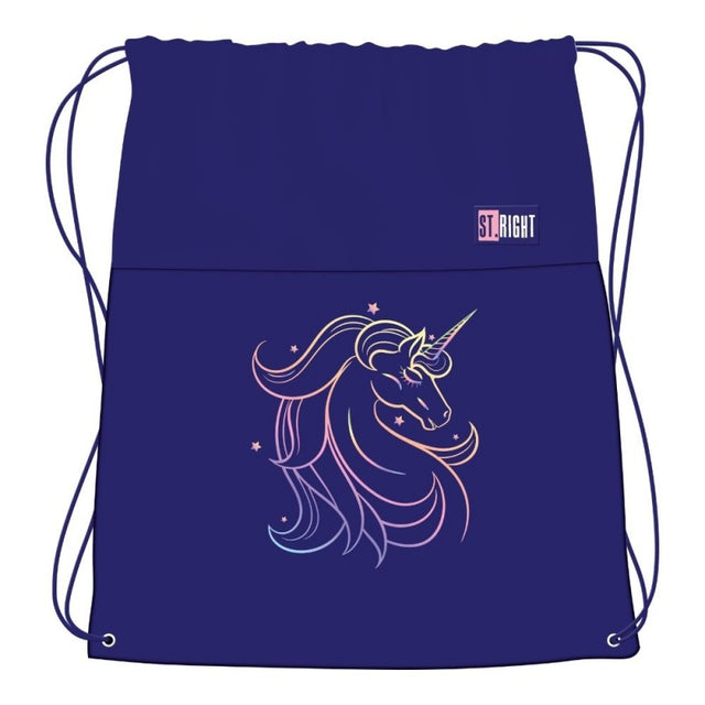 Rucsac cu snur pentru copii St.Majewski St. Right Unicorn Glow, 300912