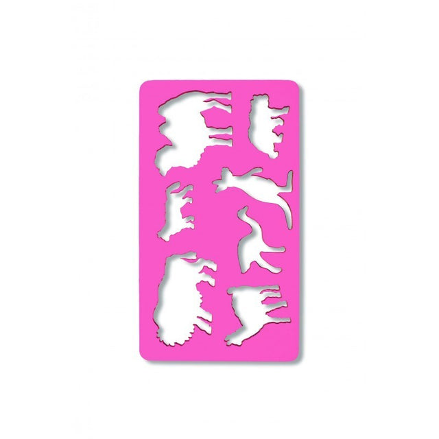 Sablon Koh-i-noor K749 058, 7 animale salbatice, plastic