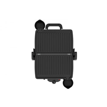 Sandwich maker si grill Zilan ZLN4021, 1600W, inox/negru, placi antiaderente, panini, termostat reglabil, capacitate 3 portii