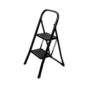 Scara Metalica 2 Trepte, 45.5x48x79cm, Antiderapanta