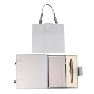 Set cadou stilou grafit + agenda mate A6 Symphony Elegant Premium 850011-01-02, cutie argintiu magnet