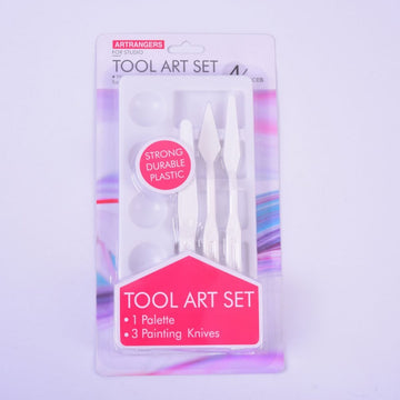 Set 3 cutite pictura Magi-Wap, cu paleta pictura, EPKP01B-1