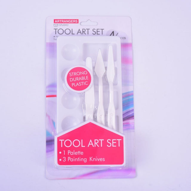 Set 3 cutite pictura Magi-Wap, cu paleta pictura, EPKP01B-1