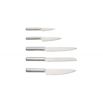 Set cutite Zilan 7 piese, otel inoxidabil 3CR13, tocator cu ascutitor inclus, ZLN1627