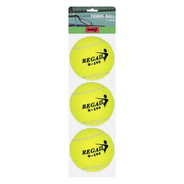 Set Tenis, include 2 rachete, 3 mingi Regail, multicolor, 12x27cm, 3+ ani, MegaCreative, 576984