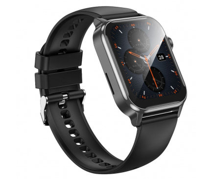 Smartwatch Hoco Y26 Call, BT 5.0, 230mAh, Multilanguage - Negru