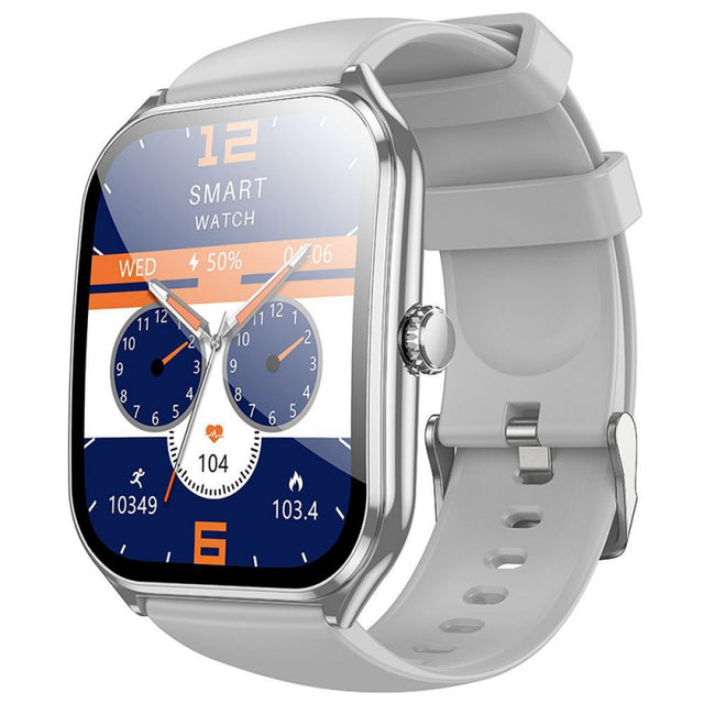 Smartwatch Hoco Y28 Call, AMOLED 1.96", Apeluri, IP67 - Argintiu