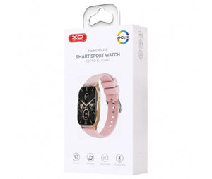Smartwatch XO J10 Call, AMOLED 2.01", NFC, IP67 - Roz Auriu