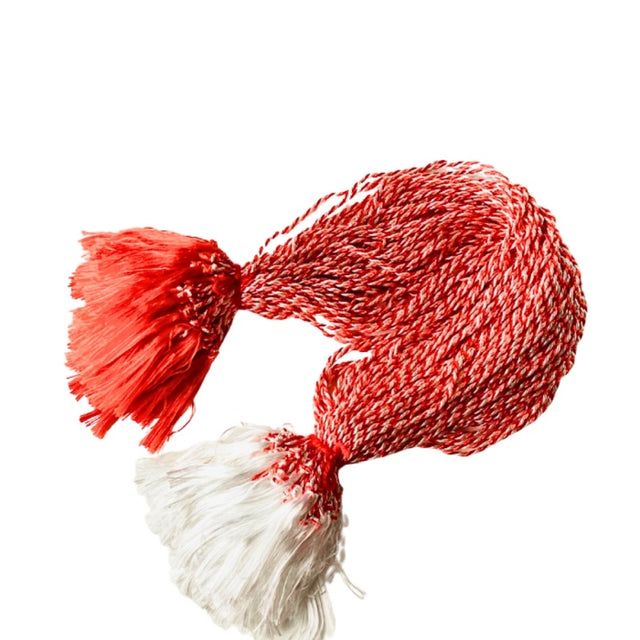 Snur martisor, fir rasucit 0.5mm mediu, 45cm, set 100 buc