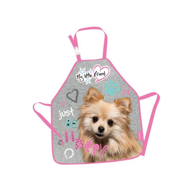 Sort protectie haine SM My Little Friend 642869, pentru pictura, gri/roz