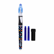 Stilou cerneala termosensibila Strigo Pixel SSC470, 2 rezerve si dispozitiv curatare penita
