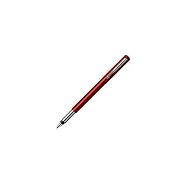 Stilou Parker Vector Clasic S0282490, penita iridium, alimentare rezerve sau convertor Parker, corp metalic rosu