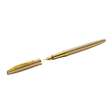 Stilou Pelikan Jazz Noble Elegance 821704, varf M, corp metalic, Yellow Gold
