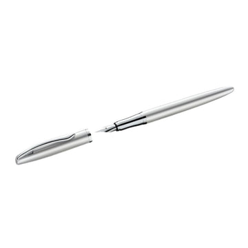 Stilou Pelikan Jazz Noble Elegance 821735, varf M, corp metalic, Silver