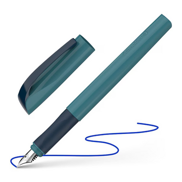 Stilou Schneider Xpect STI169 / 1690 16, varf M, alimentare rezerve, corp plastic ocean, grip cauciucat