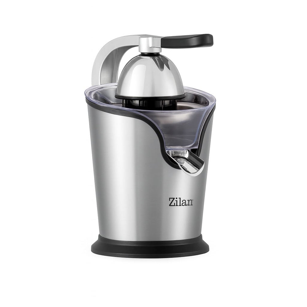 Storcator de citrice inox 500W, Zilan ZLN1765, 2 conuri, maner aluminiu, antipicurare