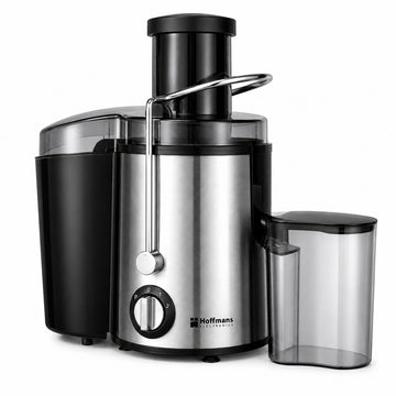 Storcator fructe și legume Hoffmans HM-622, 1200W, 2 viteze, Recipient suc 350ml, Tub inox, Sistem siguranța, Ușor de curățat