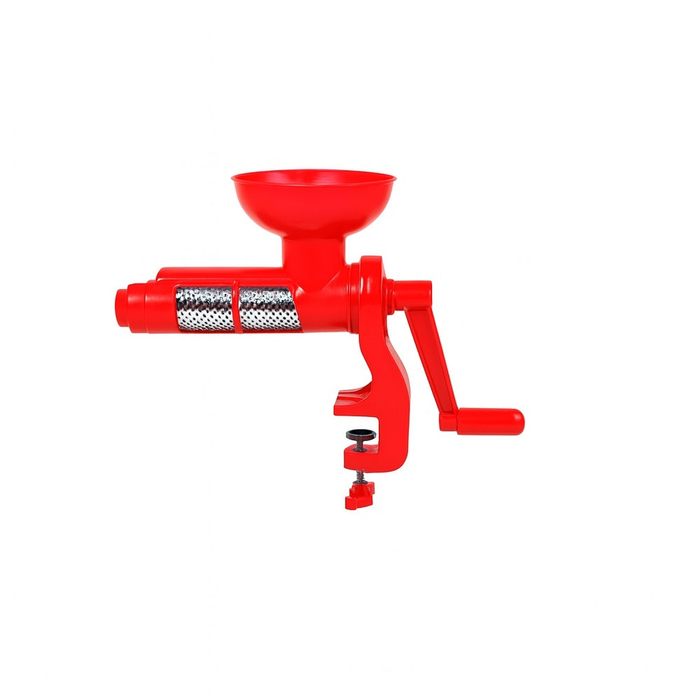 Storcator manual rosii Zilan, sita inox, fixare pe masa, ZLN5563, rosu