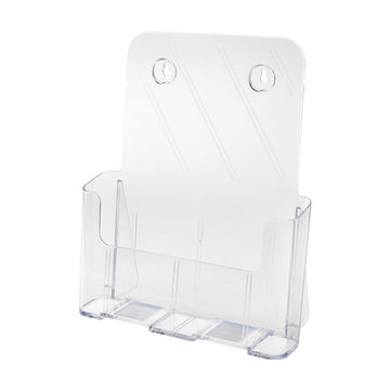 Suport plastic Deflecto, RI98231, A4, 1 compartiment, pentru cataloage, reviste