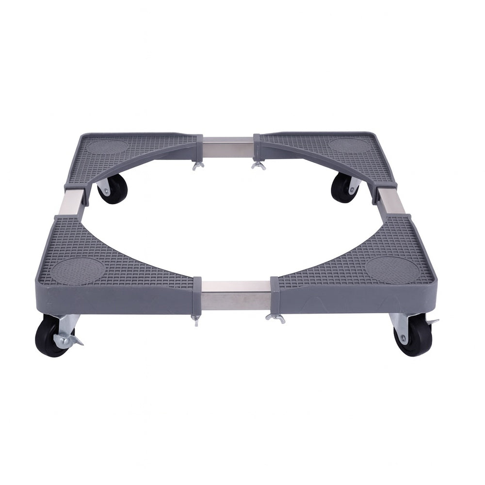 Suport reglabil ZILAN, roti blocare, 65cm, 300kg, ZLN1642, gri