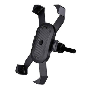 Suport Moto/Bike XO C51, cu Cleme Laterale, Montaj Ghidon, MultiAngle, 4 Corners - Negru