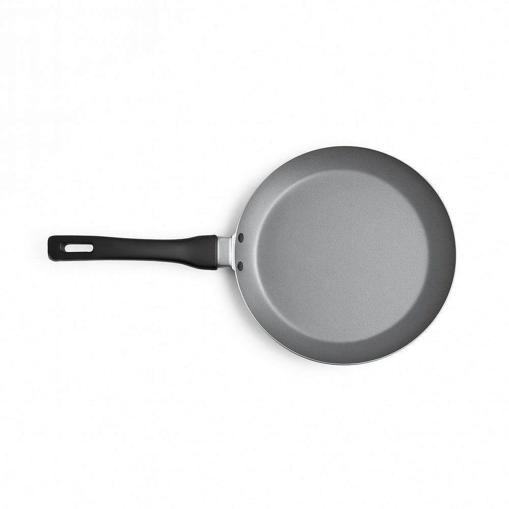 Tigaie clatite FLORIA, 24cm, aluminiu 2 straturi Non Stick, maner bachelita, ZLN2009, gri