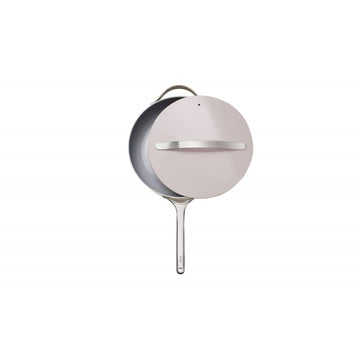 Tigaie inalta cu capac Zilan ZLN0880, 5 straturi, inox si ceramica, compatibila inductie, 28 cm, maner nituite