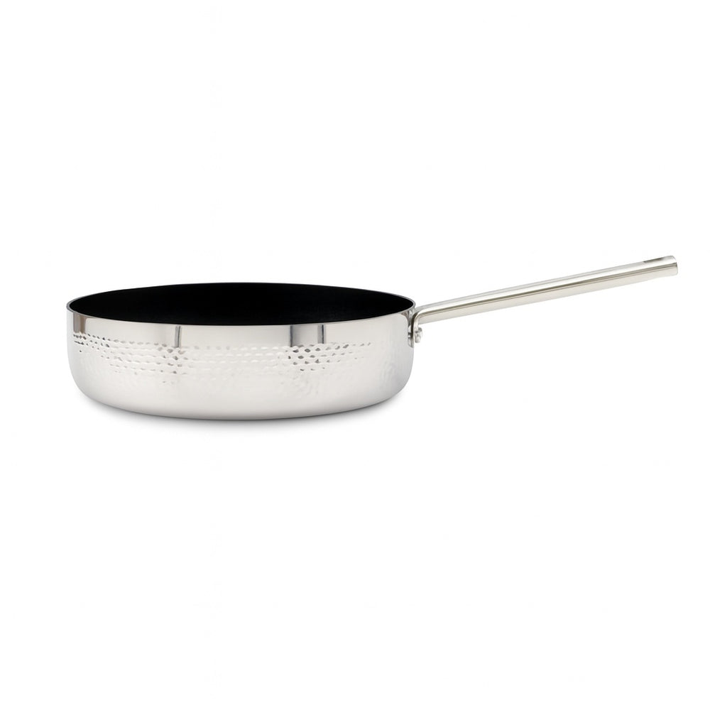 Tigaie inalta inox ZILAN, 1.5L, SS304 Tryply, maner nituit, ZLN1337, argintiu