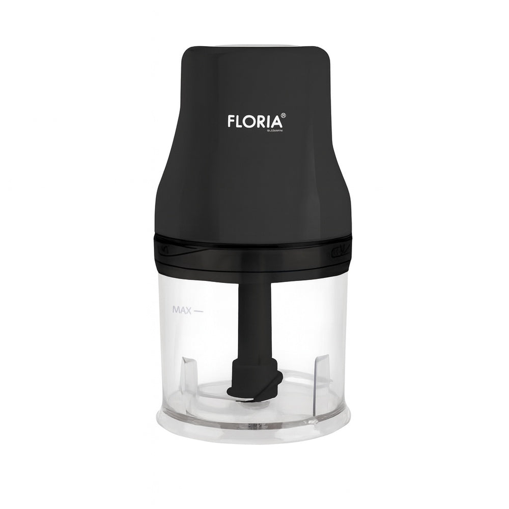 Tocator legume-fructe Floria ZLN3035 – 200W, vas 500 ml, lame inox, capac depozitare, negru
