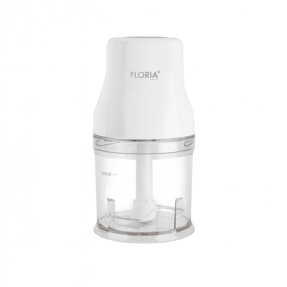Tocator legume-fructe Floria ZLN3042 – 200W, vas 500 ml, lame inox, capac depozitare, alb
