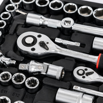 Trusa chei profesionale 108 Piese XL Scule Auto Pexor negru