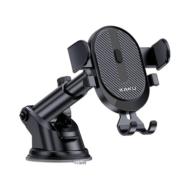 Suport Auto Kaku KSC-468, cu Cleme Laterale, Montaj Bord, MultiAngle, Brat Ajustabil - Neg