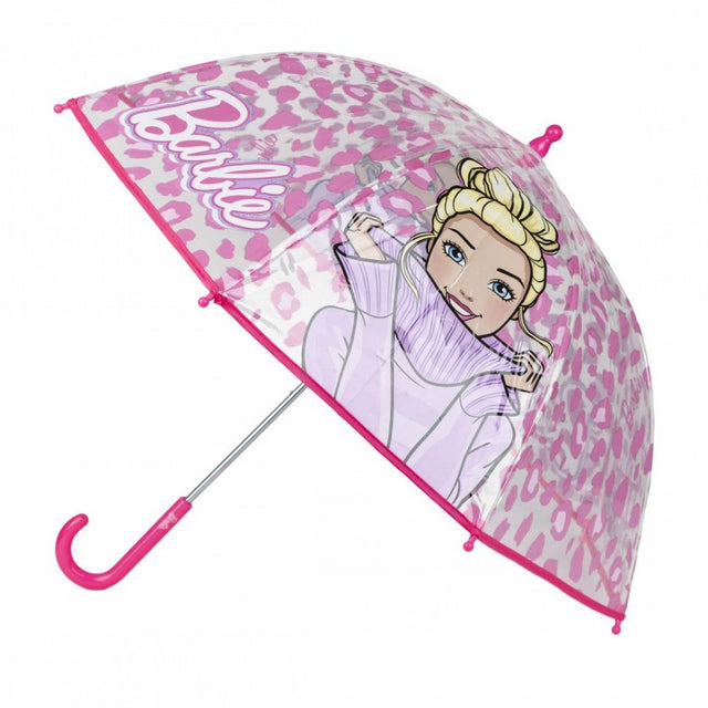 Umbrela ploaie Cerda Bubble Barbie, pentru copii, 45cm, roz, 39523