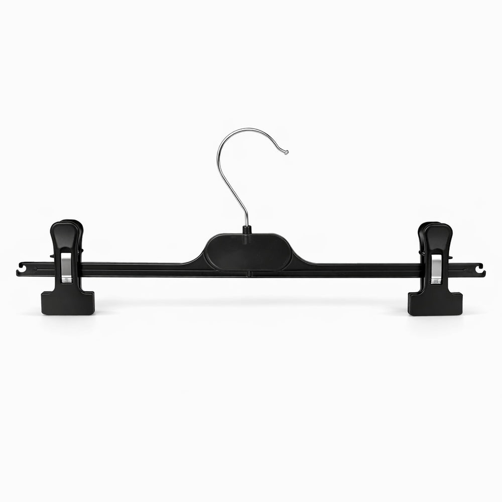 Umeras cu clips Pexor 36 cm, antialunecare, organizare eficienta, negru