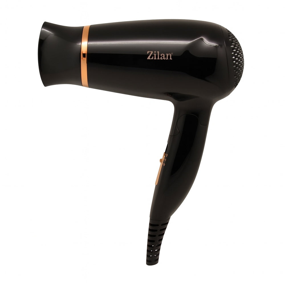 Uscator de par Floria ZLN2953 1200W 2 trepte viteza maner pliabil concentrator negru