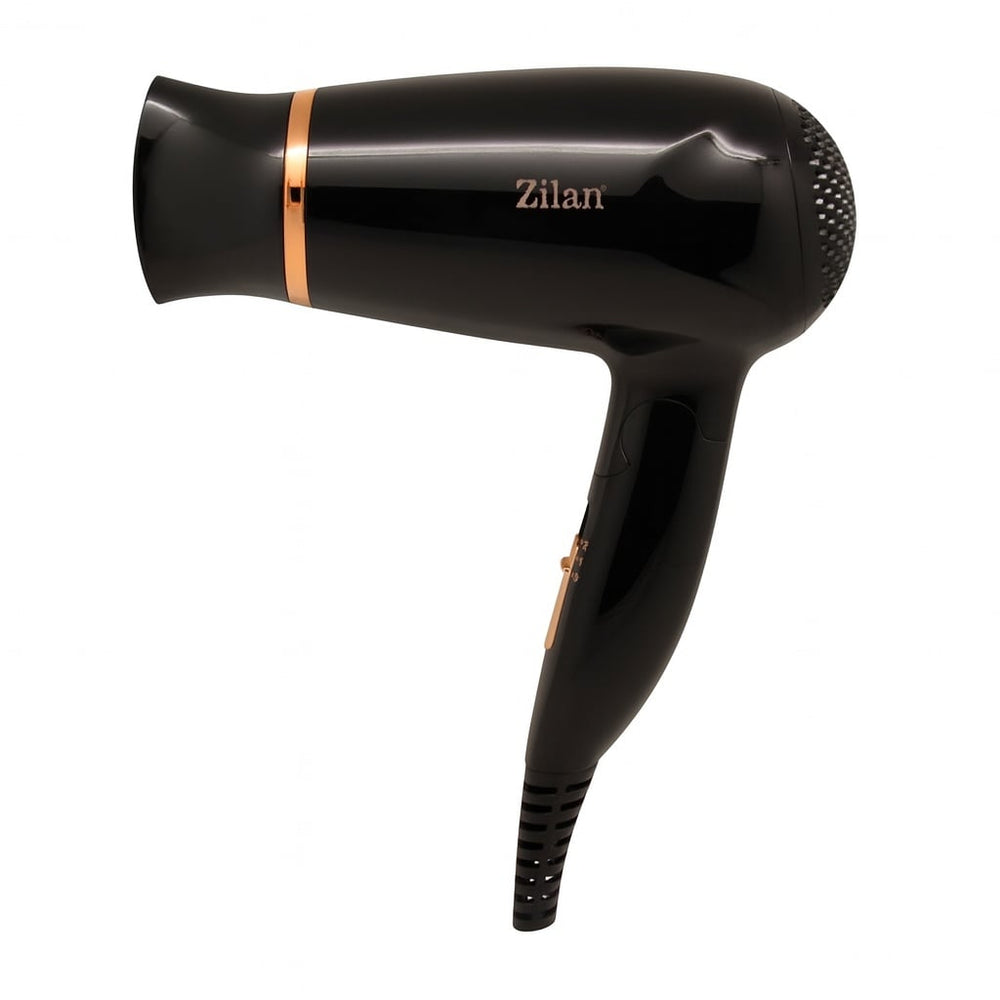 Uscator de par Floria ZLN2953, 1200W, 2 trepte viteza si temperatura, maner pliabil, protectie supraincalzire, concentrator, negru