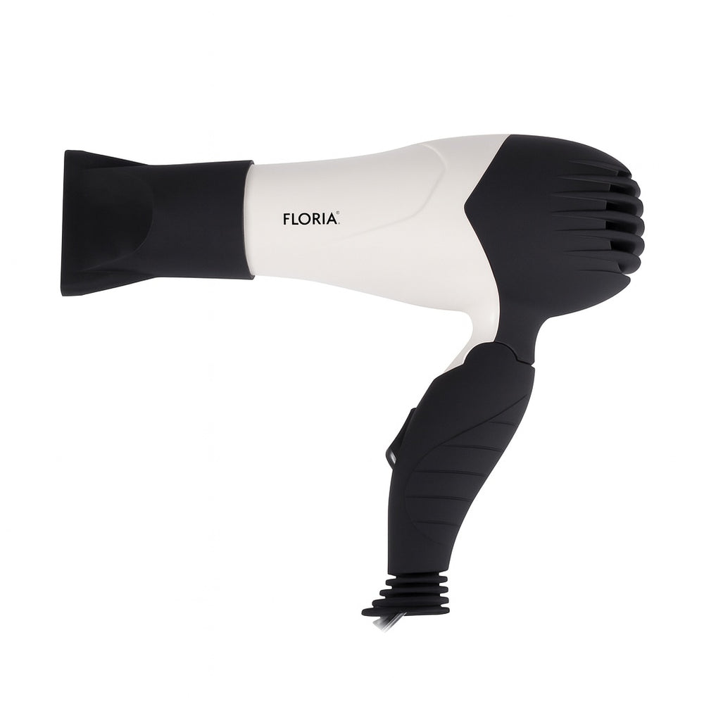 Uscator de par Floria ZLN8975 850W 2 trepte viteza maner pliabil concentrator alb