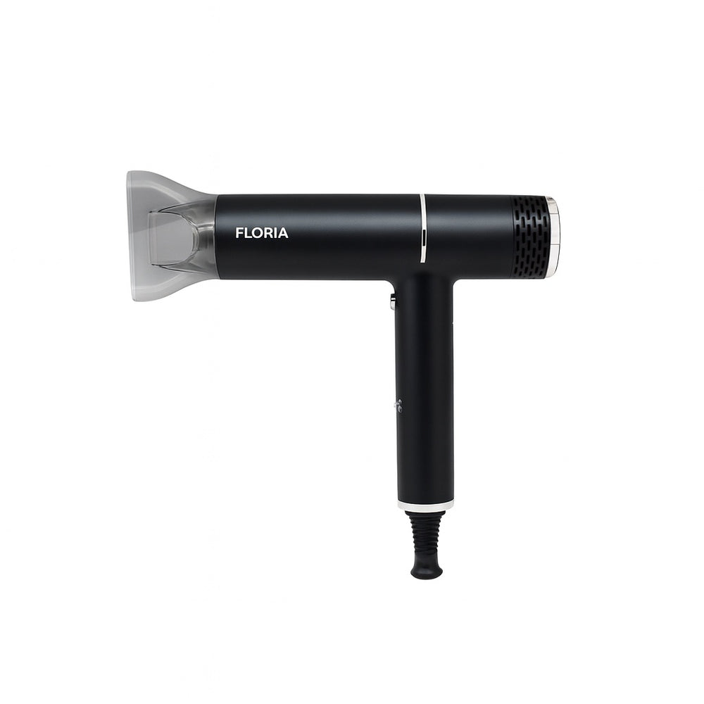 Uscator de par Floria ZLN9136 1200W 3 trepte viteza aer rece maner pliabil concentrator negru
