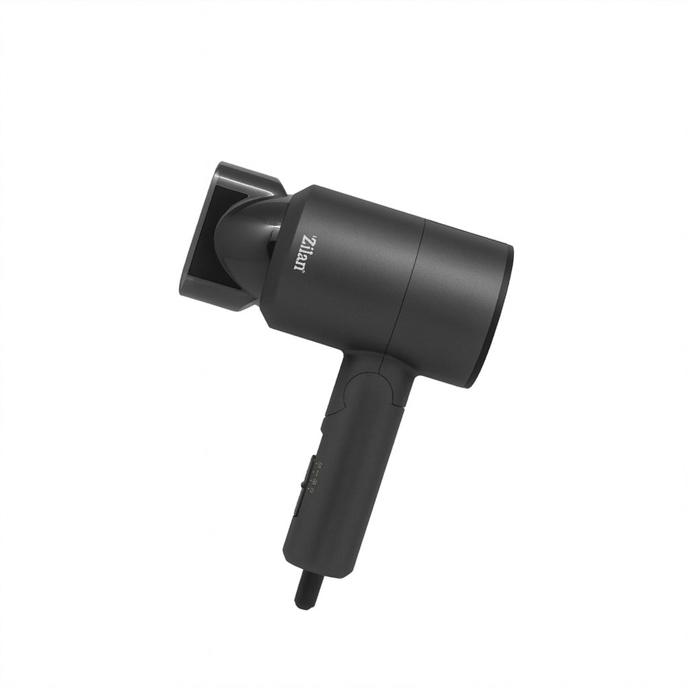 Uscator de par portabil Zilan ZLN4889, 1100W, 2 trepte putere, maner pliabil, design compact, negru