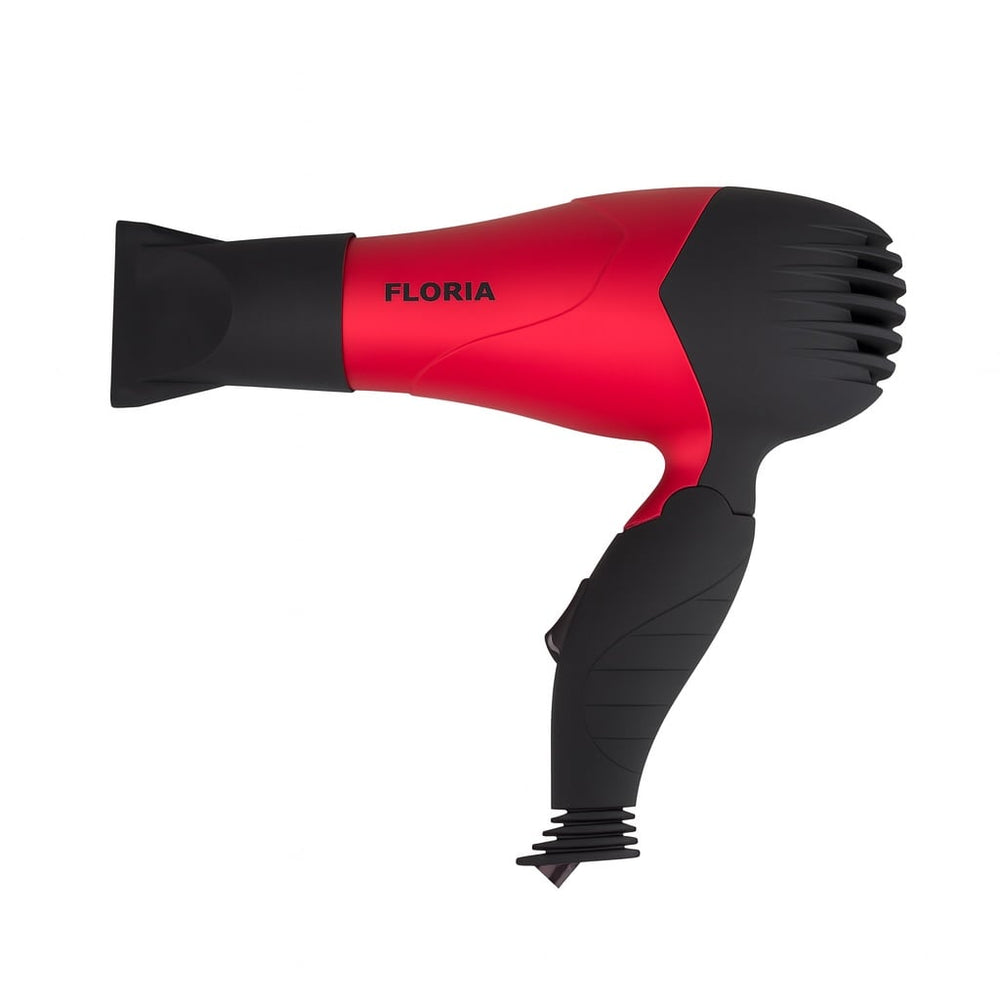 Uscator de par Zilan ZLN8977, 850W, 2 trepte viteza si temperatura, maner pliabil, protectie supraincalzire, concentrator, rosu/negru