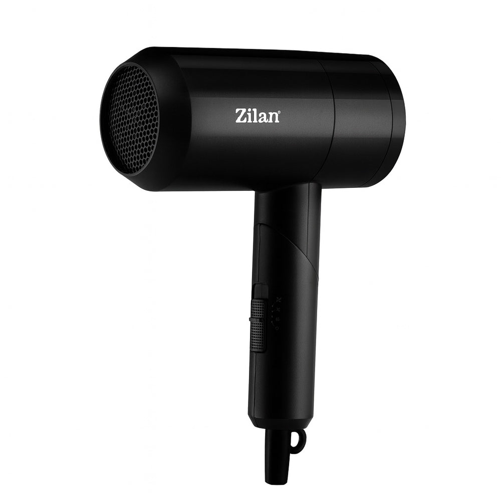 Uscator de par Zilan ZLN9174 1800W functie ionica maner pliabil aer rece concentrator negru
